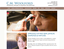 Tablet Screenshot of cmwoolford.com